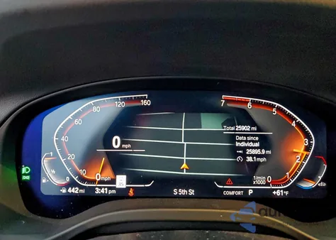 2024 BMW X3 Sdrive30I z USA, uszkodzony, nr VIN 5UX43DP03R9X06408